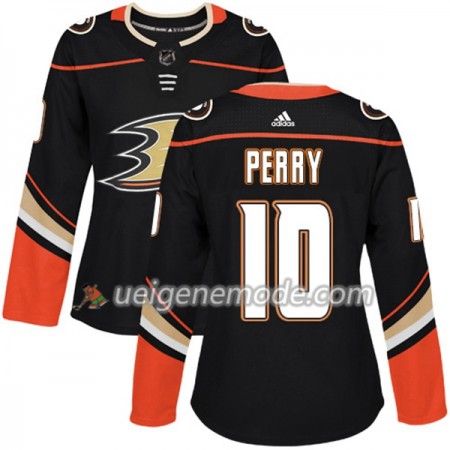 Dame Eishockey Anaheim Ducks Trikot Corey Perry 10 Adidas 2017-2018 Schwarz Authentic